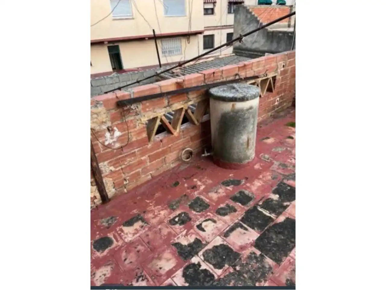 Terrassa de Casa adosada en venda en Vila-real