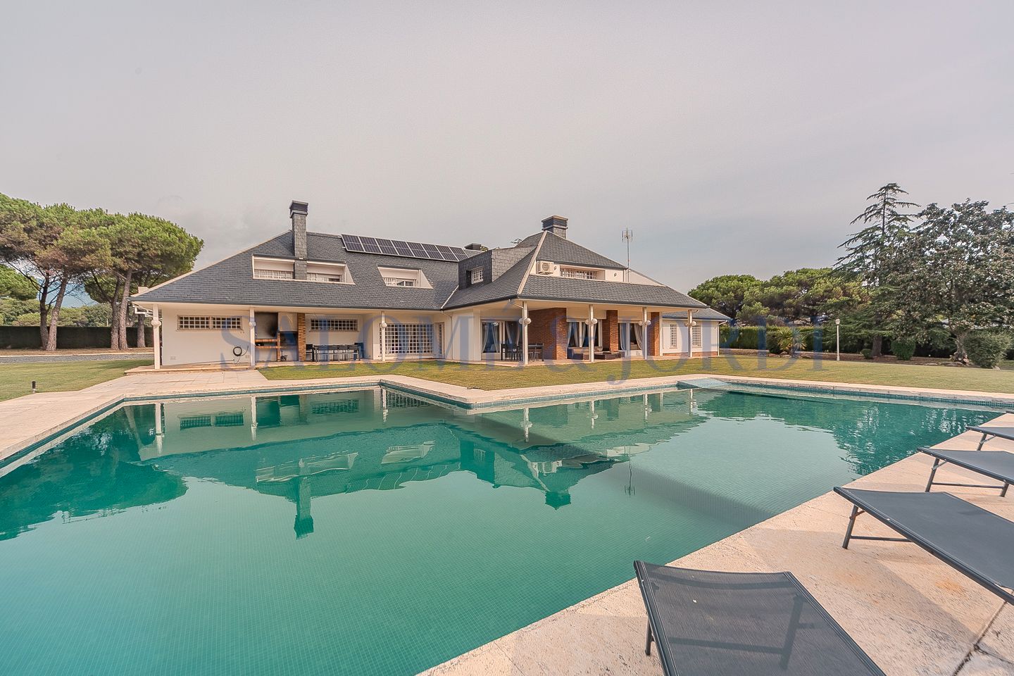 Piscina de Casa o xalet en venda en Cardedeu amb Aire condicionat, Calefacció i Jardí privat
