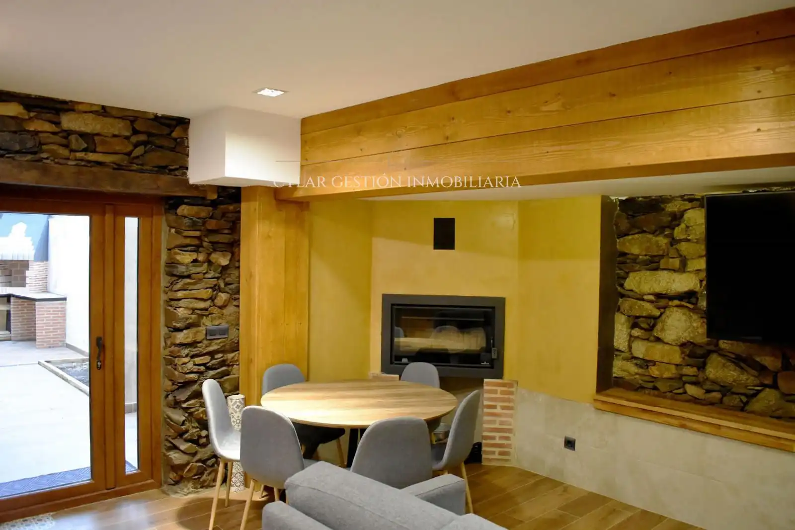 Comedor de Casa o chalet en venta en Garcibuey con Calefacción, Terraza y Amueblado