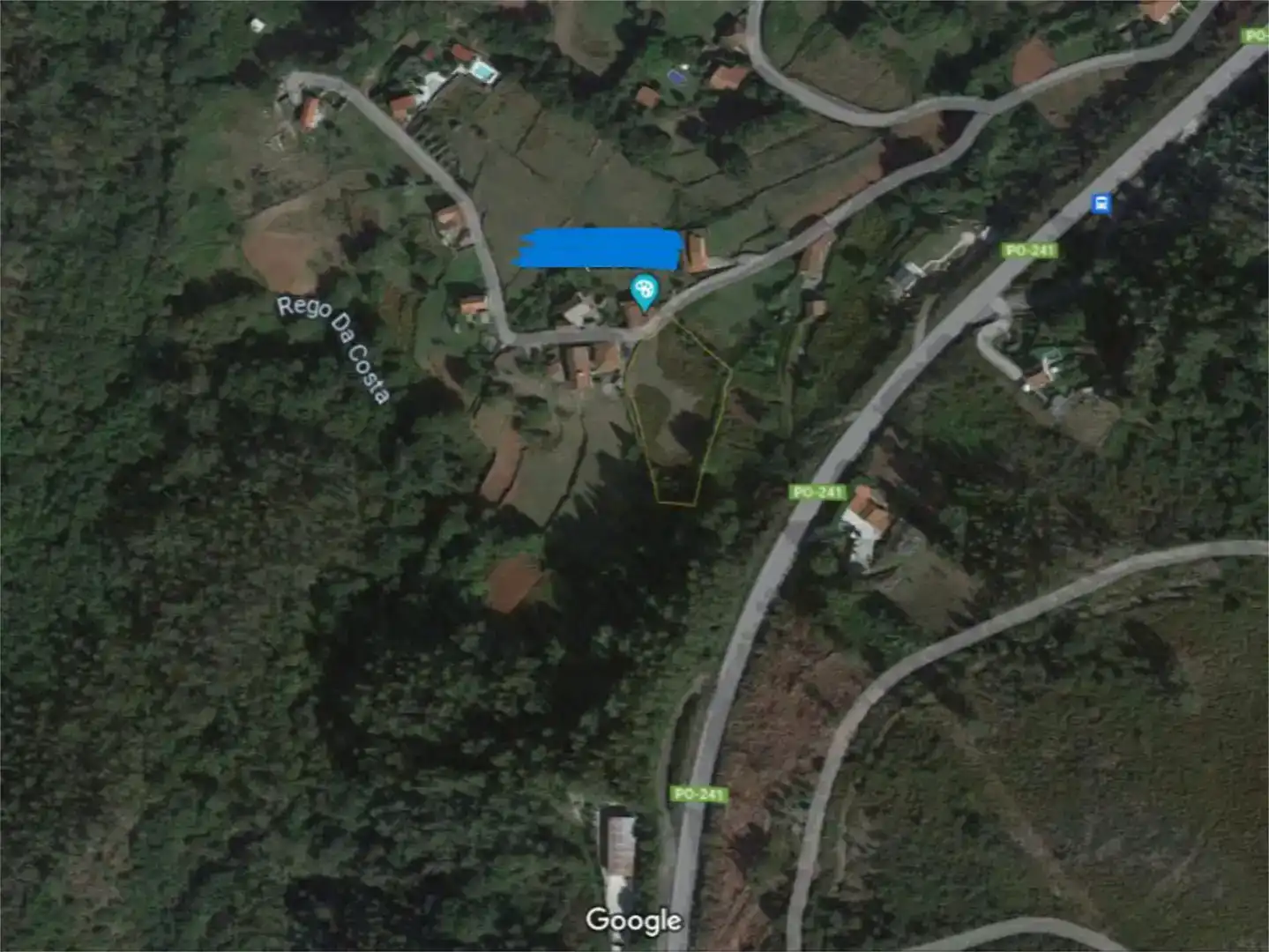 Terreno en venta en A Lama  