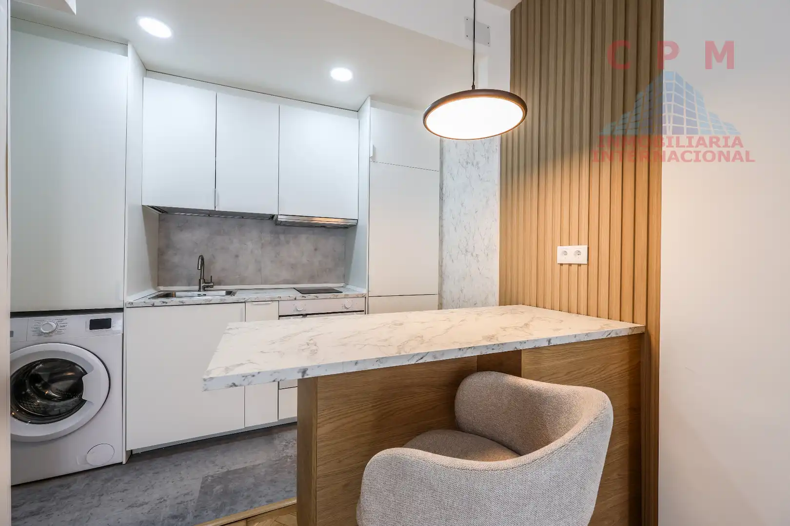 Cocina de Piso de alquiler en Madrid con Aire acondicionado, Calefacción y Parquet
