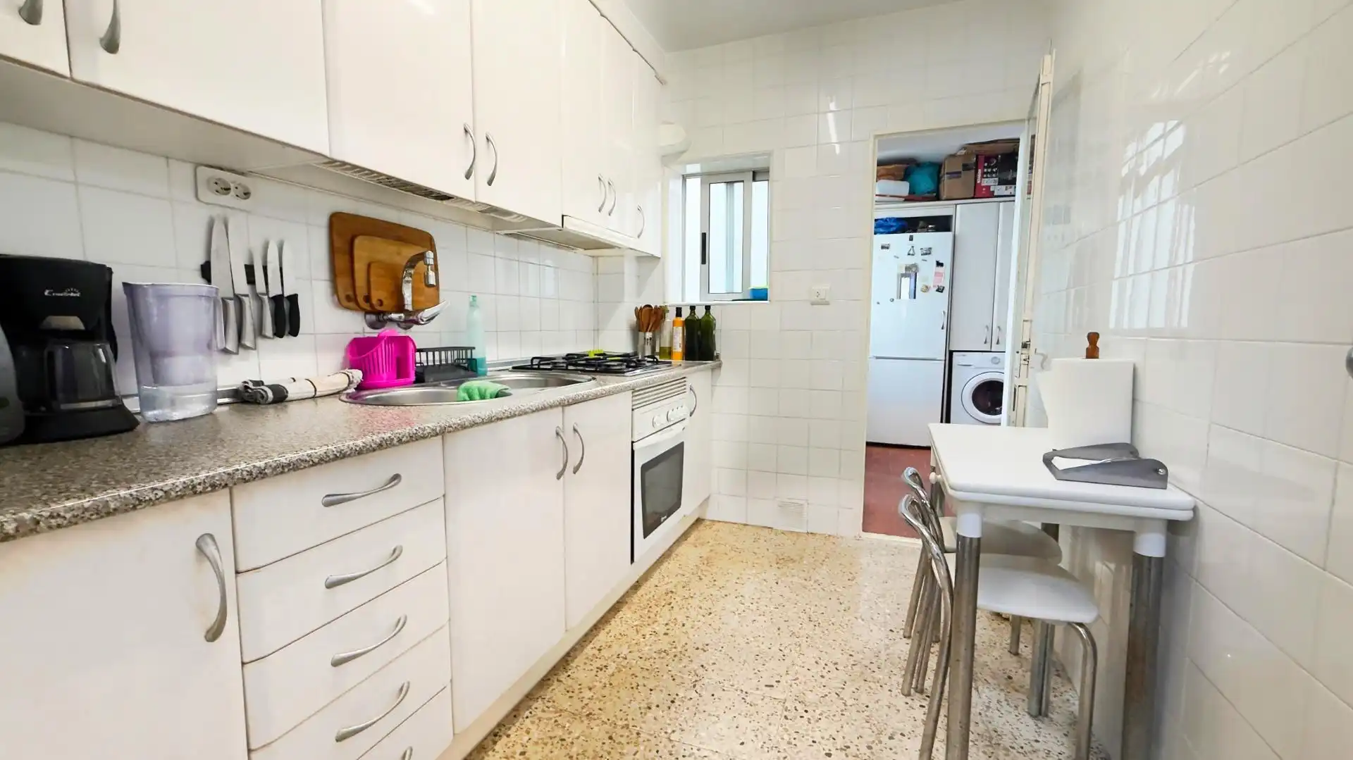 Kitchen of Flat for sale in Benidorm  with Furnished and Balcony