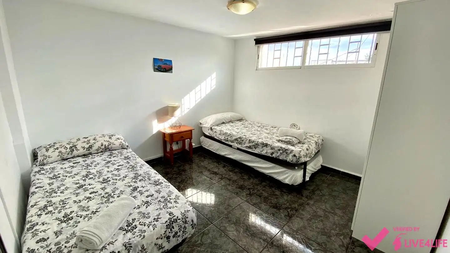 Bedroom of Attic for rent in Valencia  with Air Conditioner, Terrace and Furnished