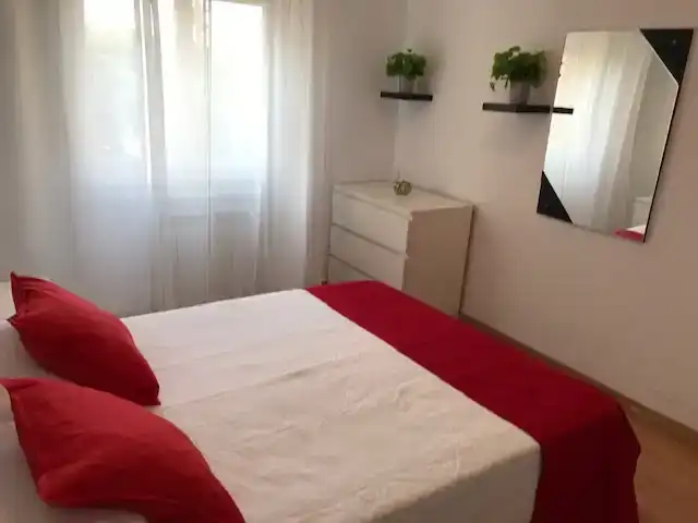 Bedroom of Flat for rent in Móstoles  with Swimming Pool