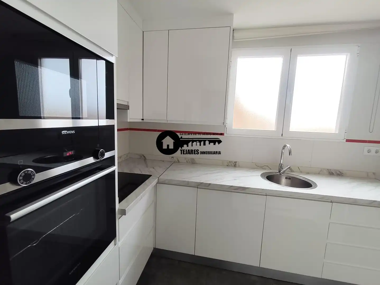 Cocina de Piso de alquiler en Albacete con Calefacción y Balcón
