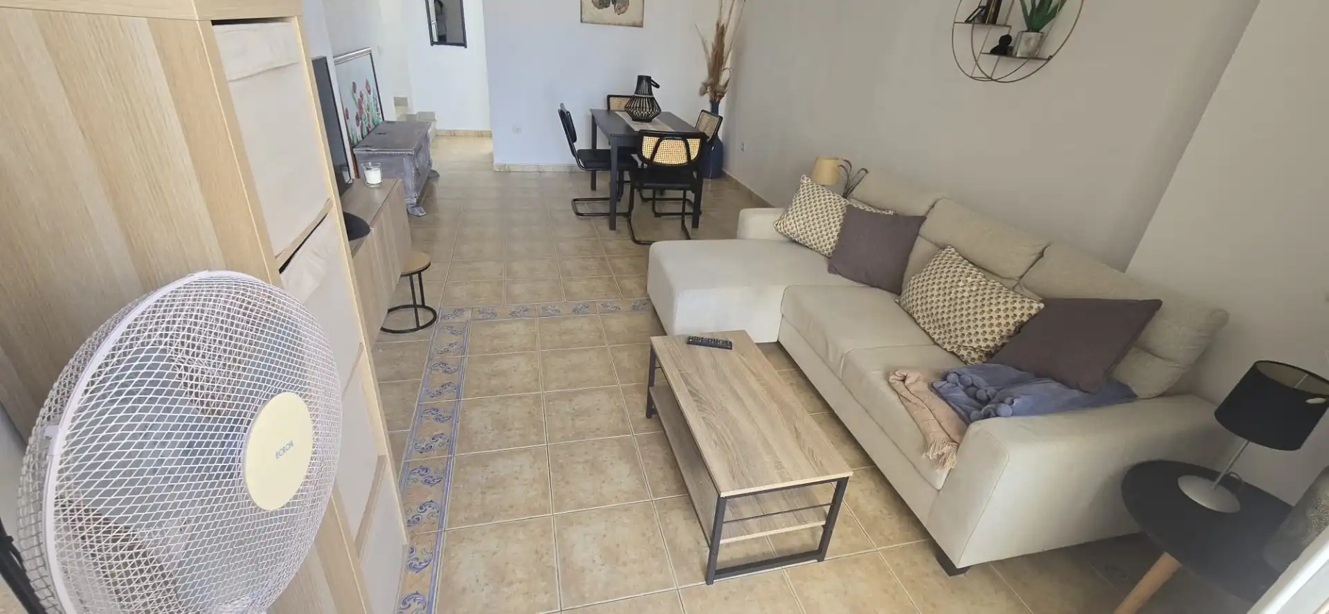Wohnzimmer von Wohnungen zur Miete in Dénia mit Klimaanlage, Heizung und Terrasse