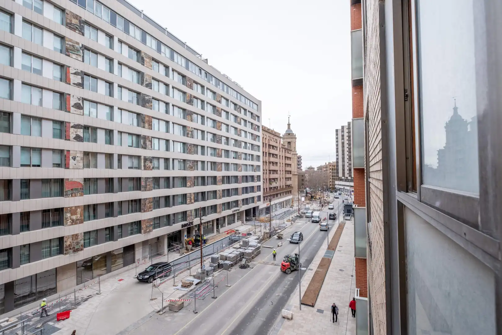 Vista exterior de Piso de alquiler en Zaragoza con Aire acondicionado, Calefacción y Parquet