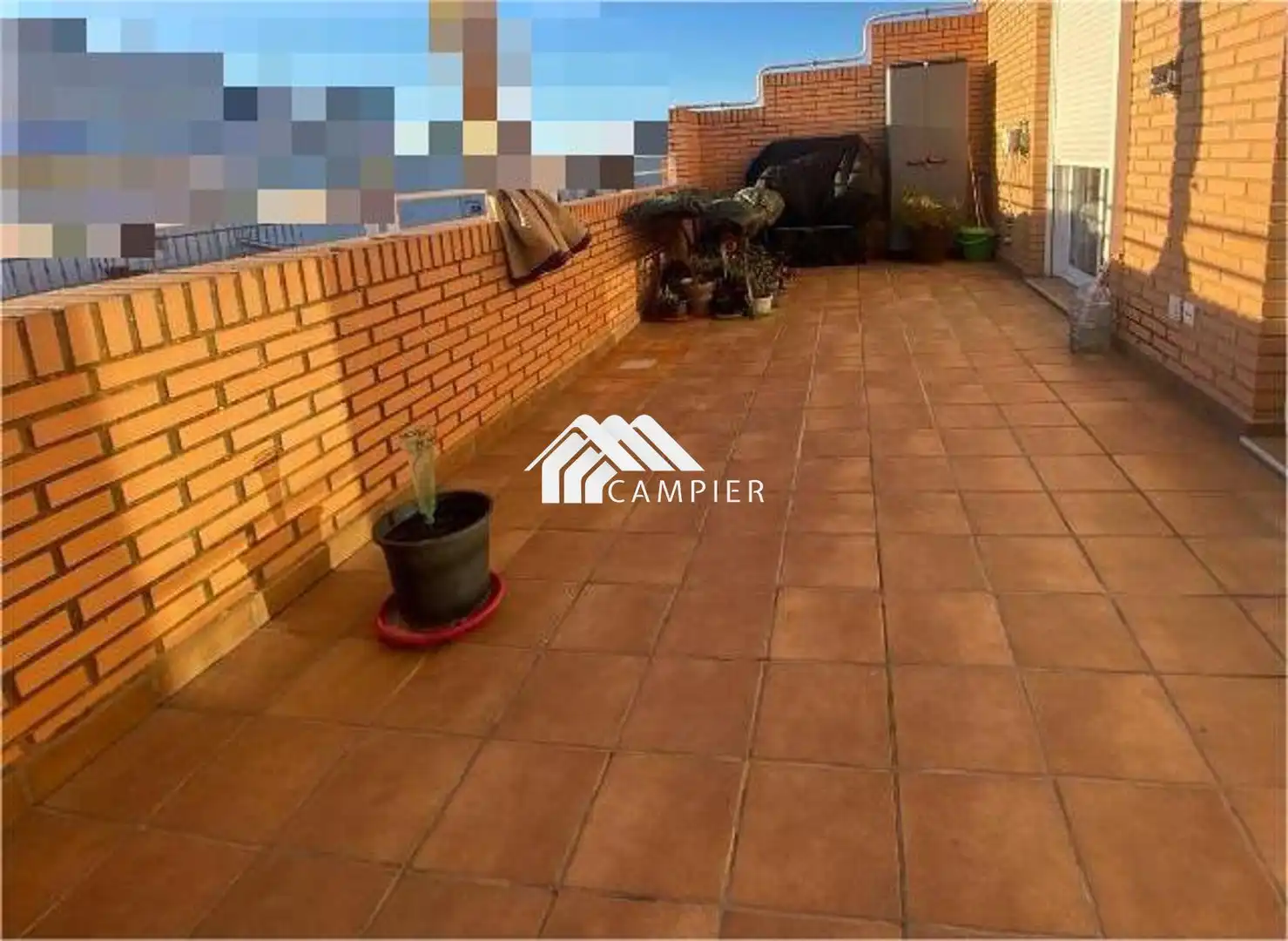 Terrasse von Dachboden zum Verkauf in  Albacete Capital mit Klimaanlage, Heizung und Terrasse