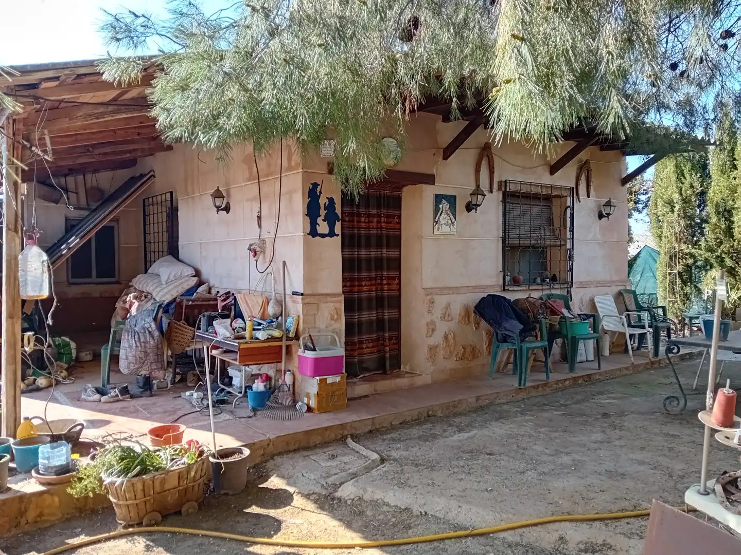 Vista exterior de Casa o chalet en venta en Bolaños de Calatrava con Terraza, Trastero y Amueblado
