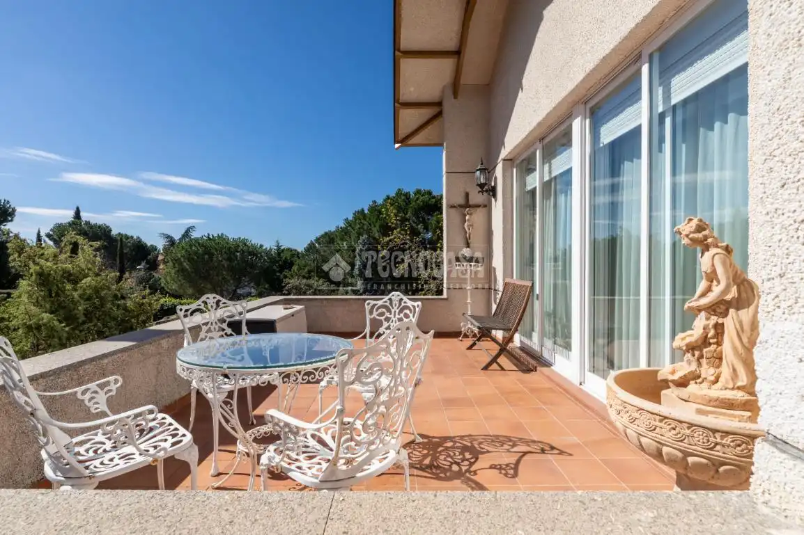 Terraza de Casa o chalet en venta en Torrelodones con Calefacción, Jardín privado y Piscina