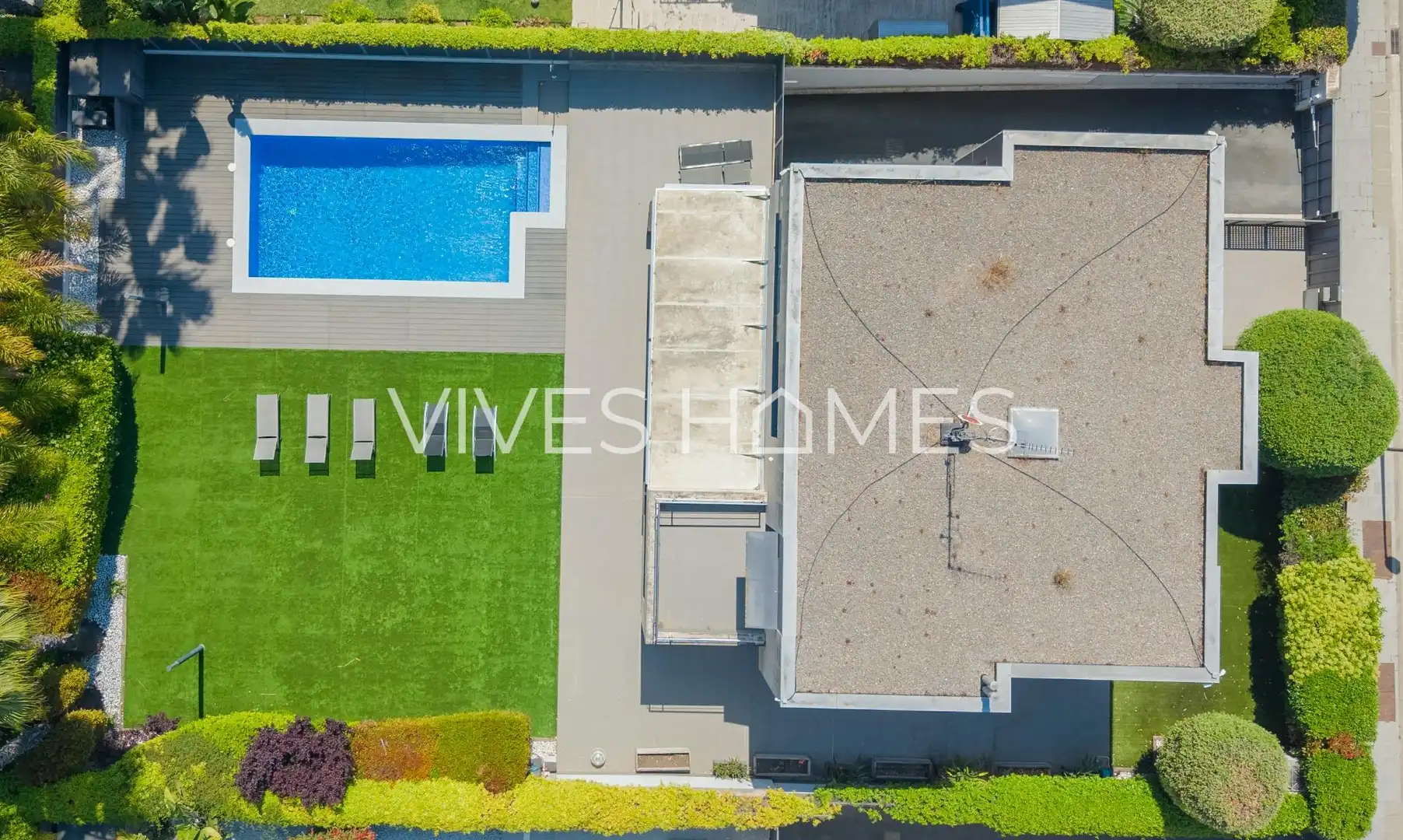 Piscina de Casa o chalet en venta en Sant Andreu de Llavaneres con Aire acondicionado, Calefacción y Jardín privado