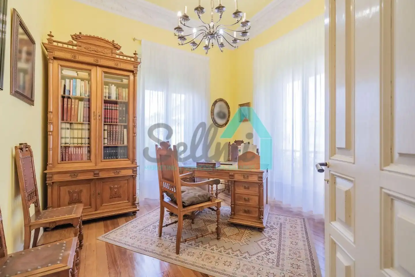 Dining room of Houses for sale in Pravia  with Heating, Private garden and Parquet flooring