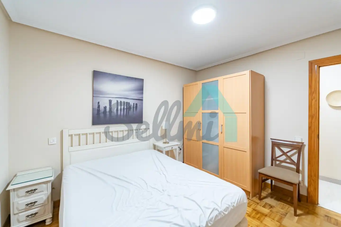 Schlafzimmer von Wohnung zur Miete in Parres mit Heizung, Parkett und Terrasse