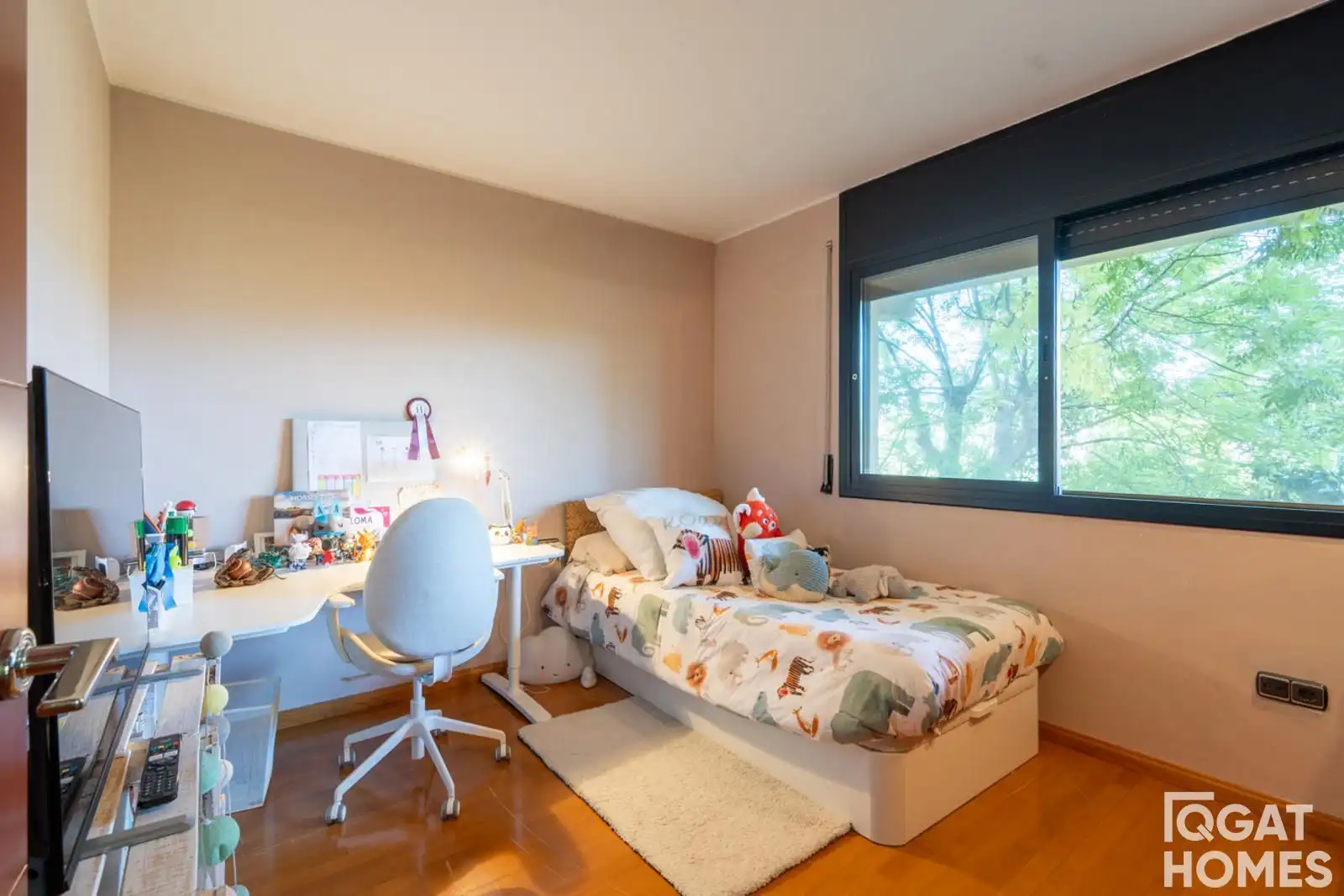 Habitación de Casa o chalet en venta en Sant Cugat del Vallès con Calefacción, Terraza y Trastero