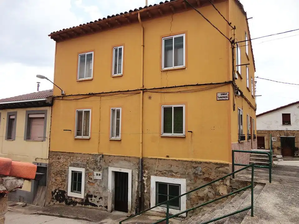 Exterior view of Houses for sale in Quintanar de la Sierra  with Heating