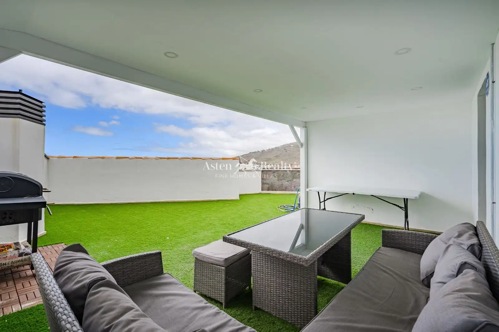 Terrasse von Dachboden zum Verkauf in Adeje mit Klimaanlage, Privatgarten und Terrasse
