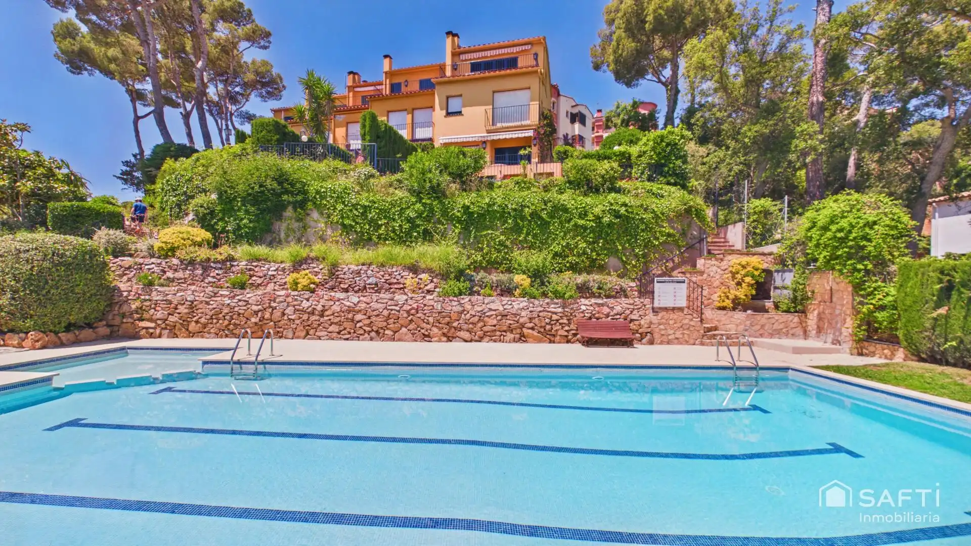 Swimming pool of Detached homes for sale in Palafrugell  with Air Conditioner, Heating and Terrace