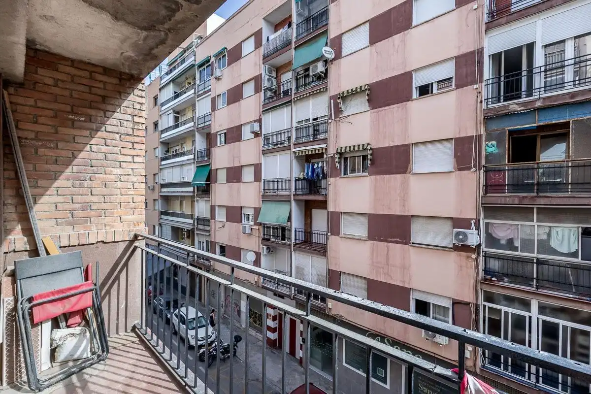 Balcony of Flat for sale in Granada  with Heating and Terrace