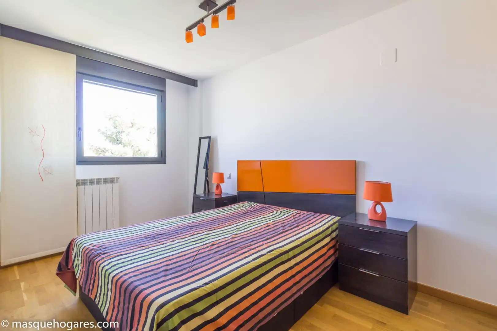 Bedroom of Flat for rent in Zaragoza  with Furnished