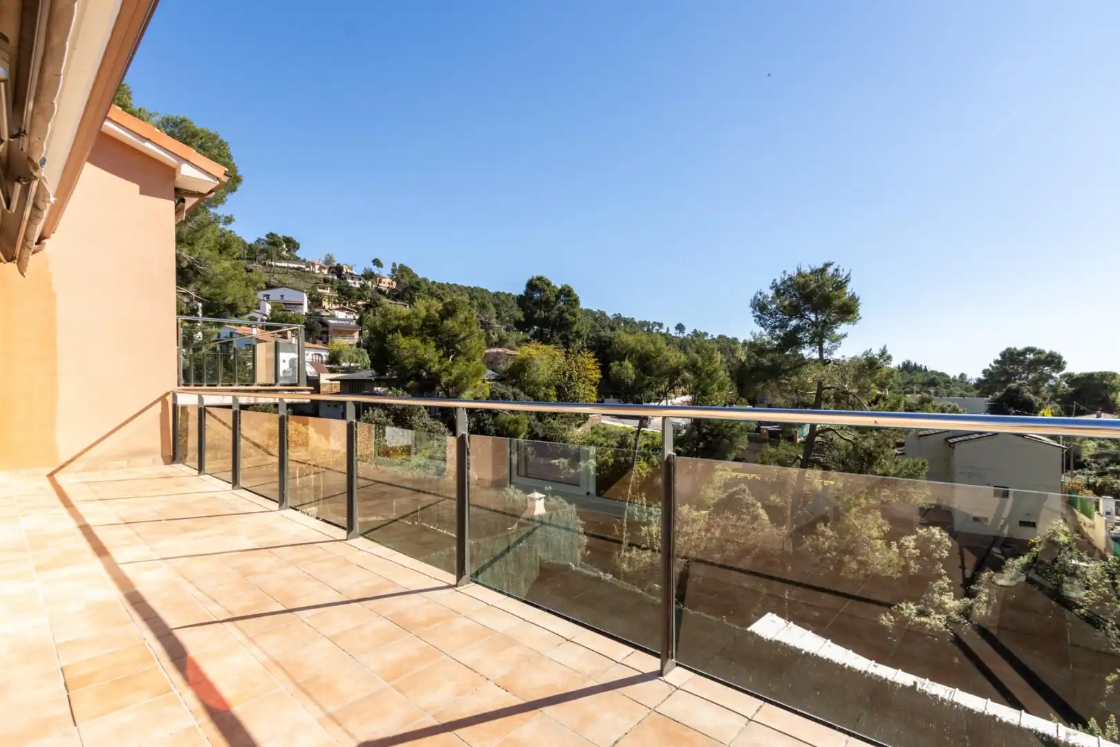 Terrassa de Casa adosada en venda en Castellar del Vallès amb Aire condicionat, Calefacció i Terrassa