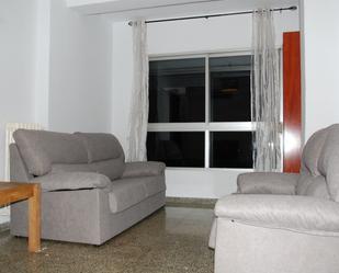 Living room of Flat to rent in  Granada Capital  with Heating, Parquet flooring and Terrace