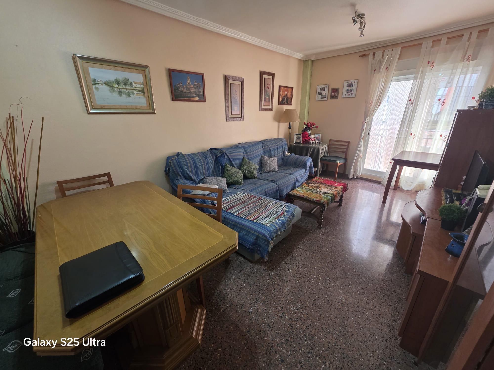 Sala de estar de Apartamento en venta en Sax con Aire acondicionado, Calefacción y Trastero