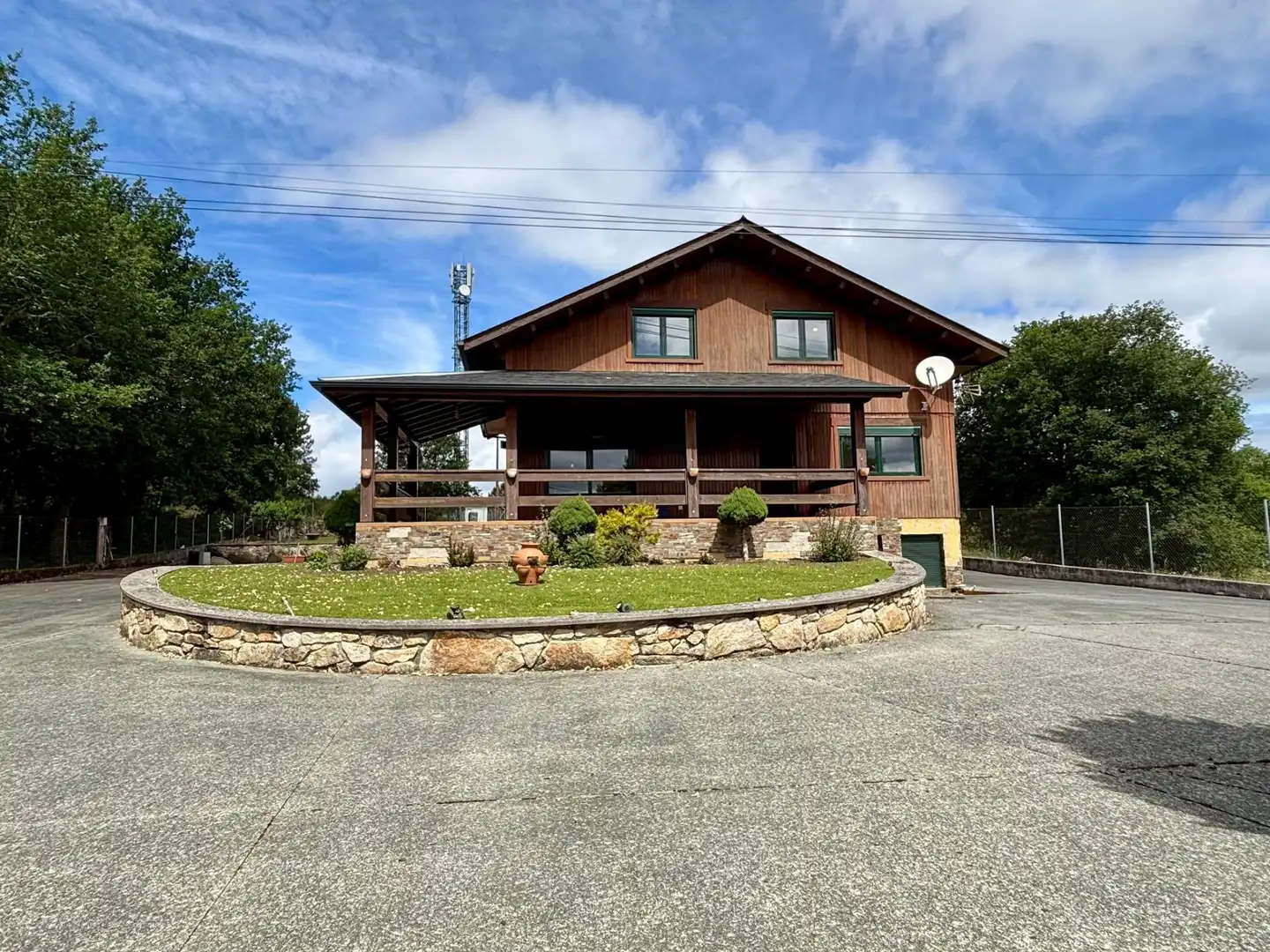Exterior view of Houses for sale in Parada de Sil  with Heating, Private garden and Swimming Pool