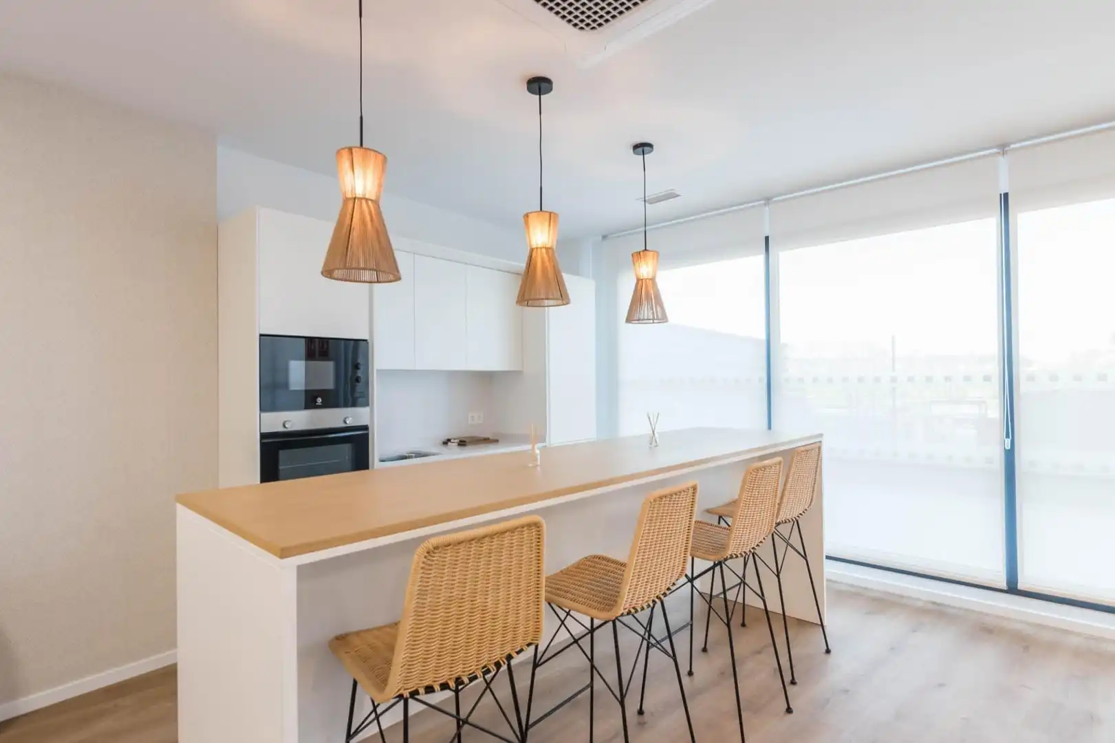 Kitchen of Flat for sale in Murcia  with Air Conditioner, Heating and Private garden