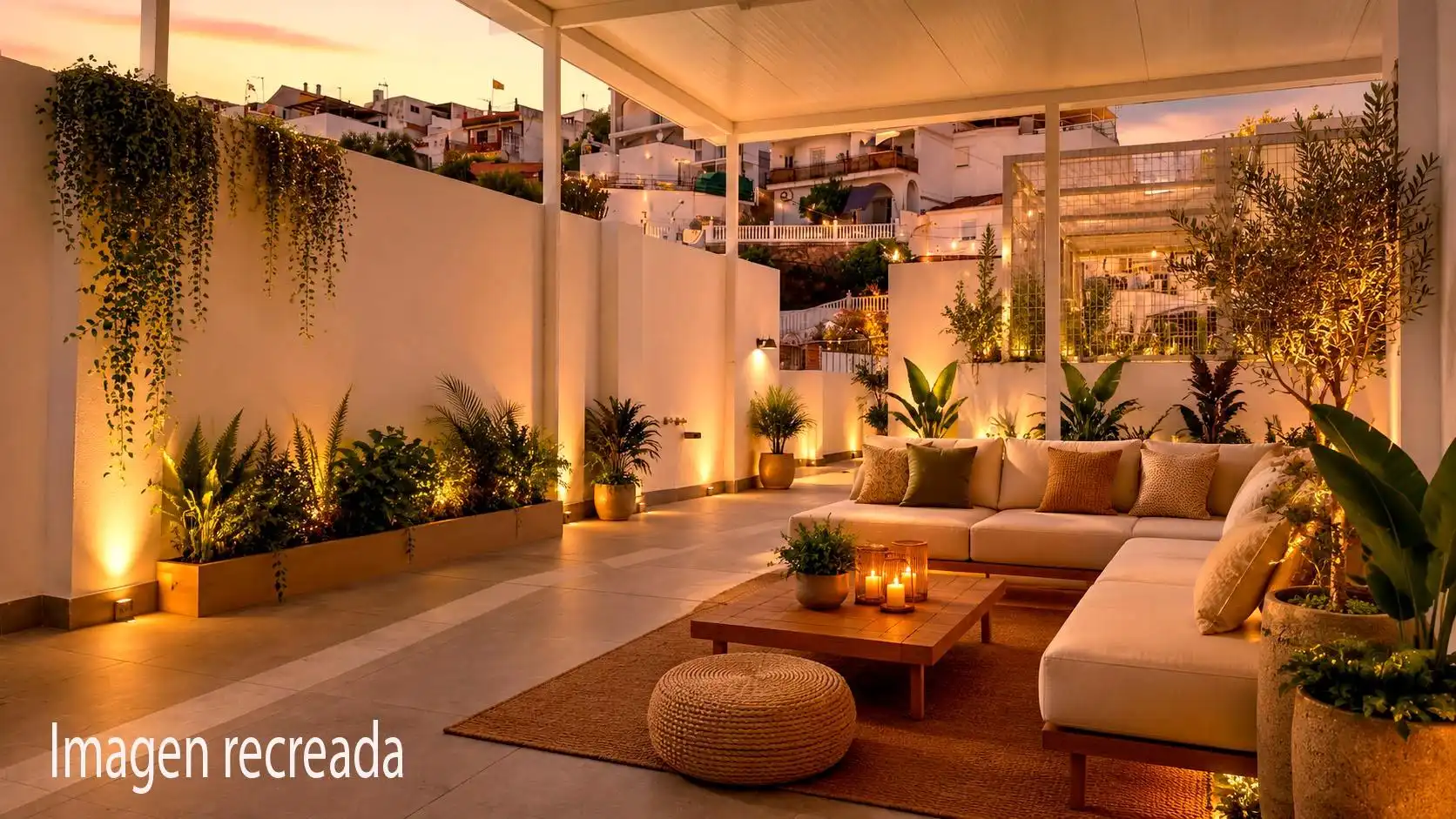 Terraza de Casa adosada en venta en Málaga con Aire acondicionado, Terraza y Amueblado
