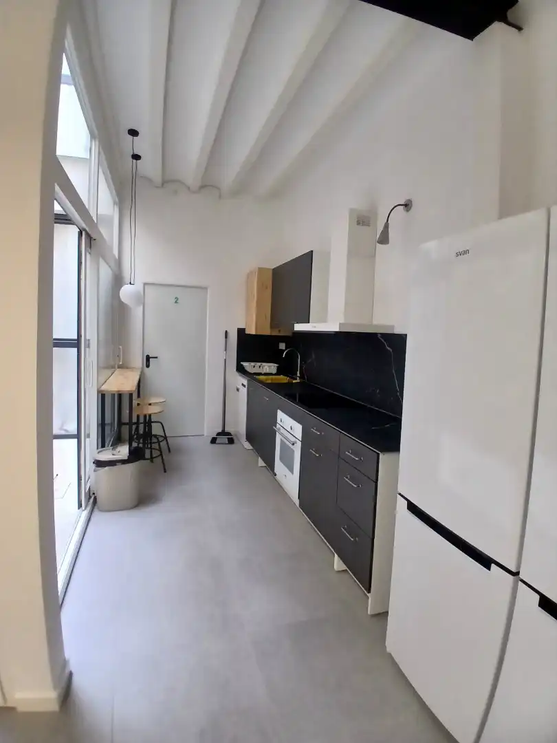 Küche von Wohnung zur untervermieten in Centro