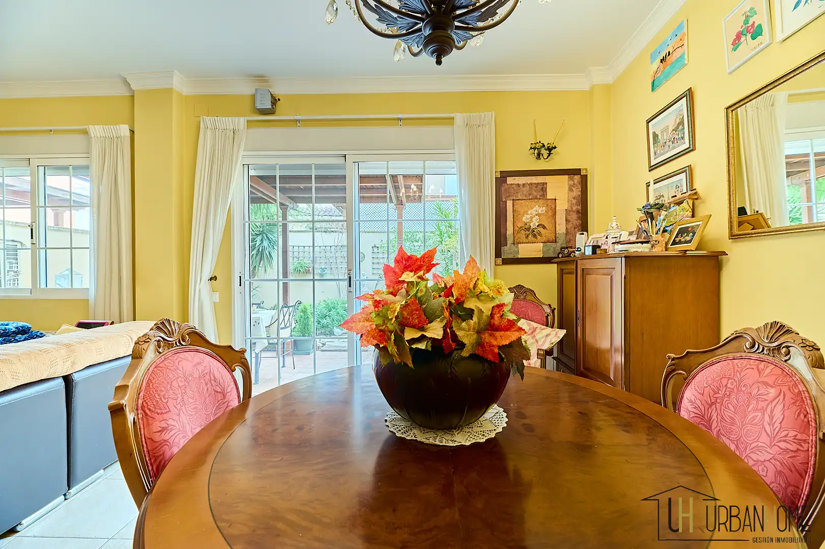 Comedor de Casa adosada en venta en Rocafort con Aire acondicionado, Calefacción y Balcón
