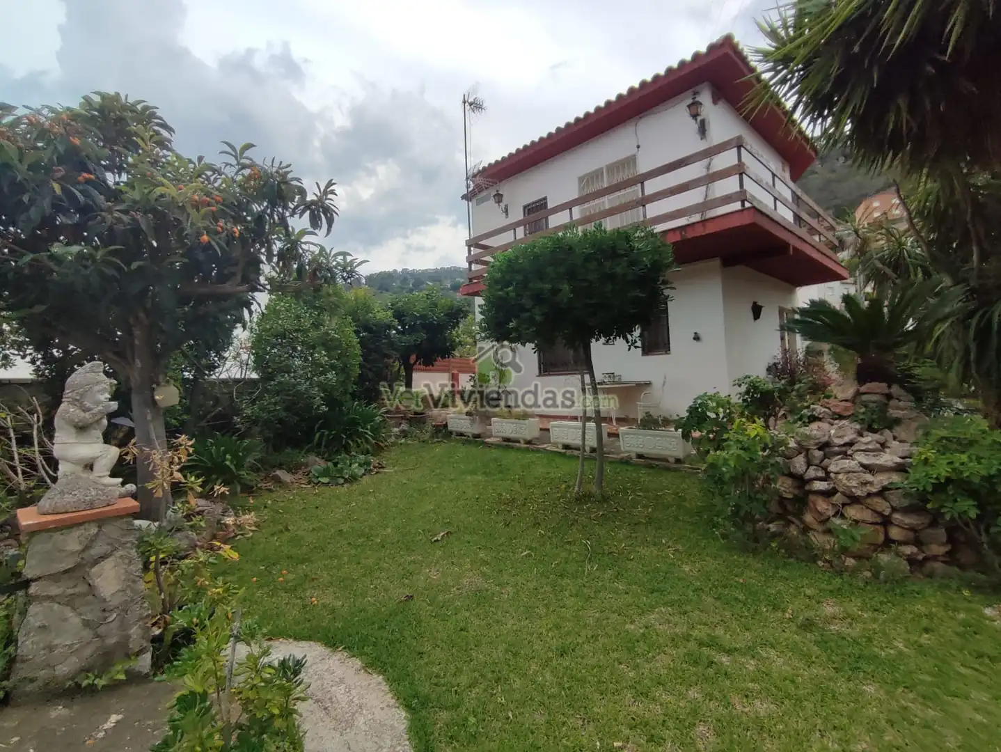 Jardín de Casa o chalet en venta en Vallirana con Jardín privado, Terraza y Horno