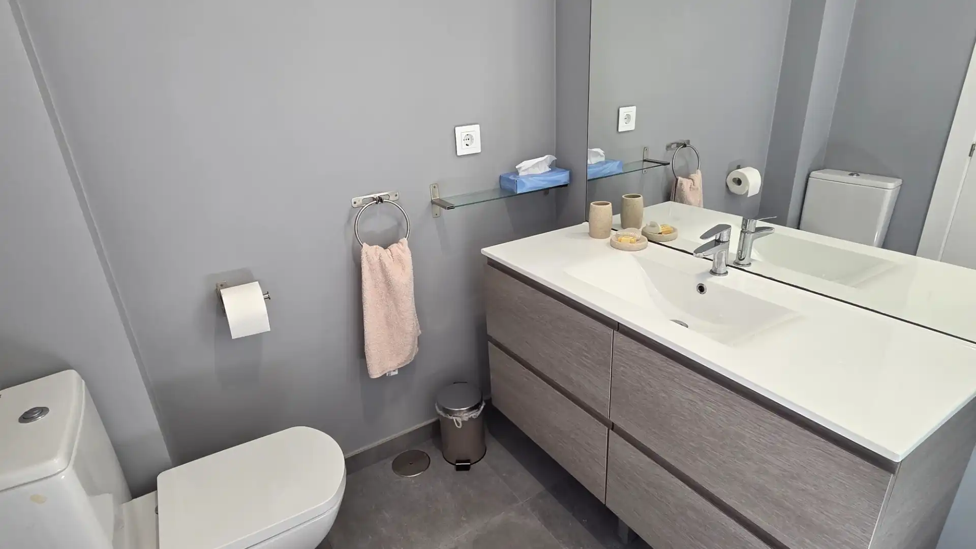 Bany de Casa o xalet en venda en Cartagena amb Aire condicionat, Jardí privat i Terrassa