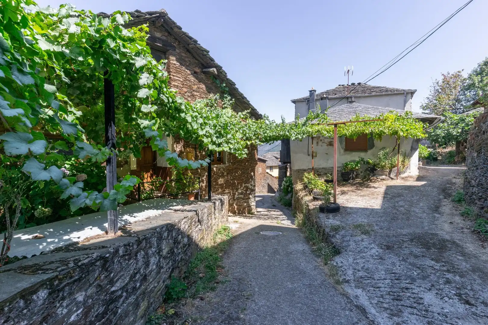Vista exterior de Casa o xalet en venda en Allande amb Jardí privat i Balcó