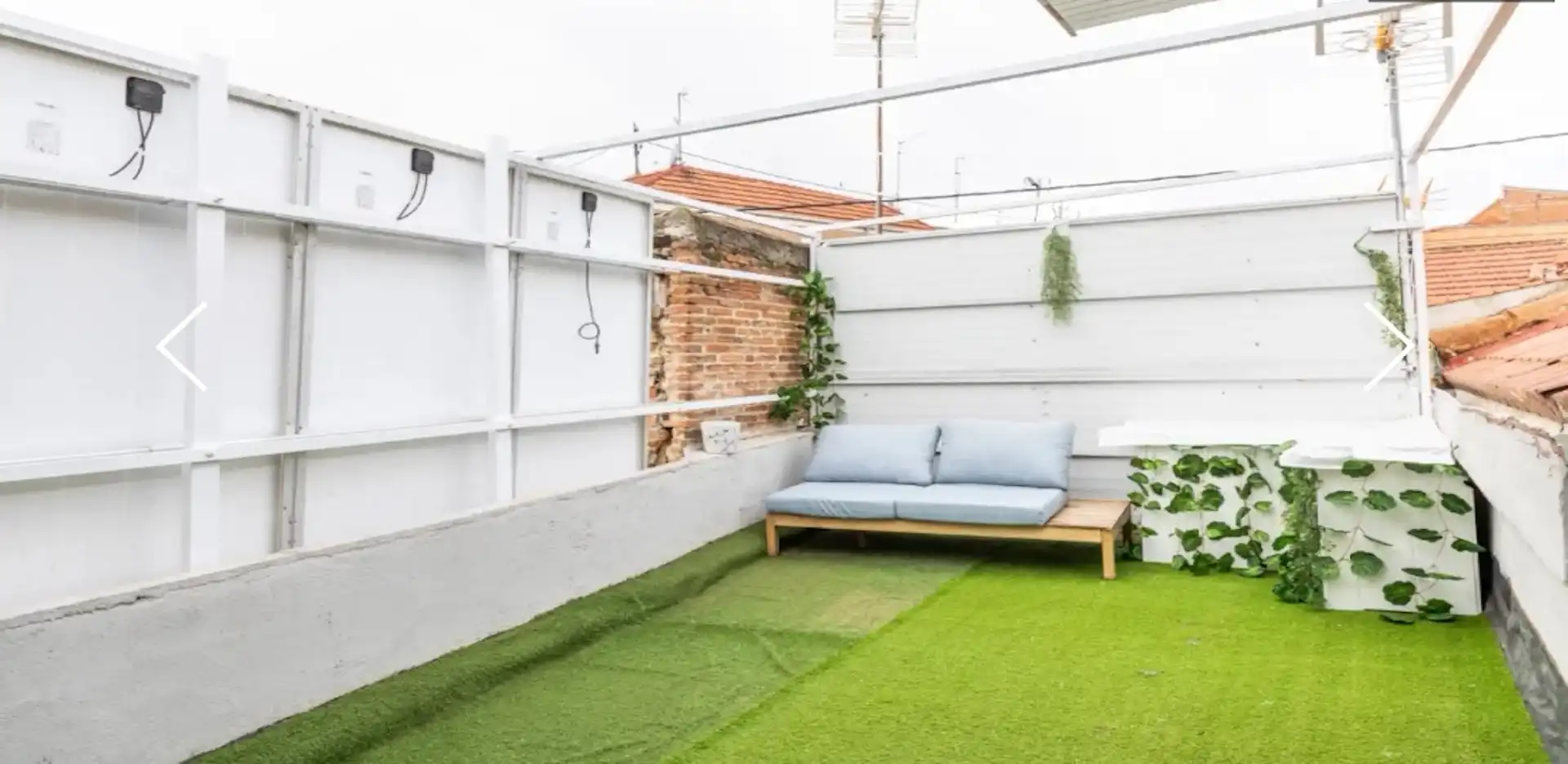 Terrasse von Wohnung zur untervermieten in Madrid mit Klimaanlage, Heizung und Möbliert