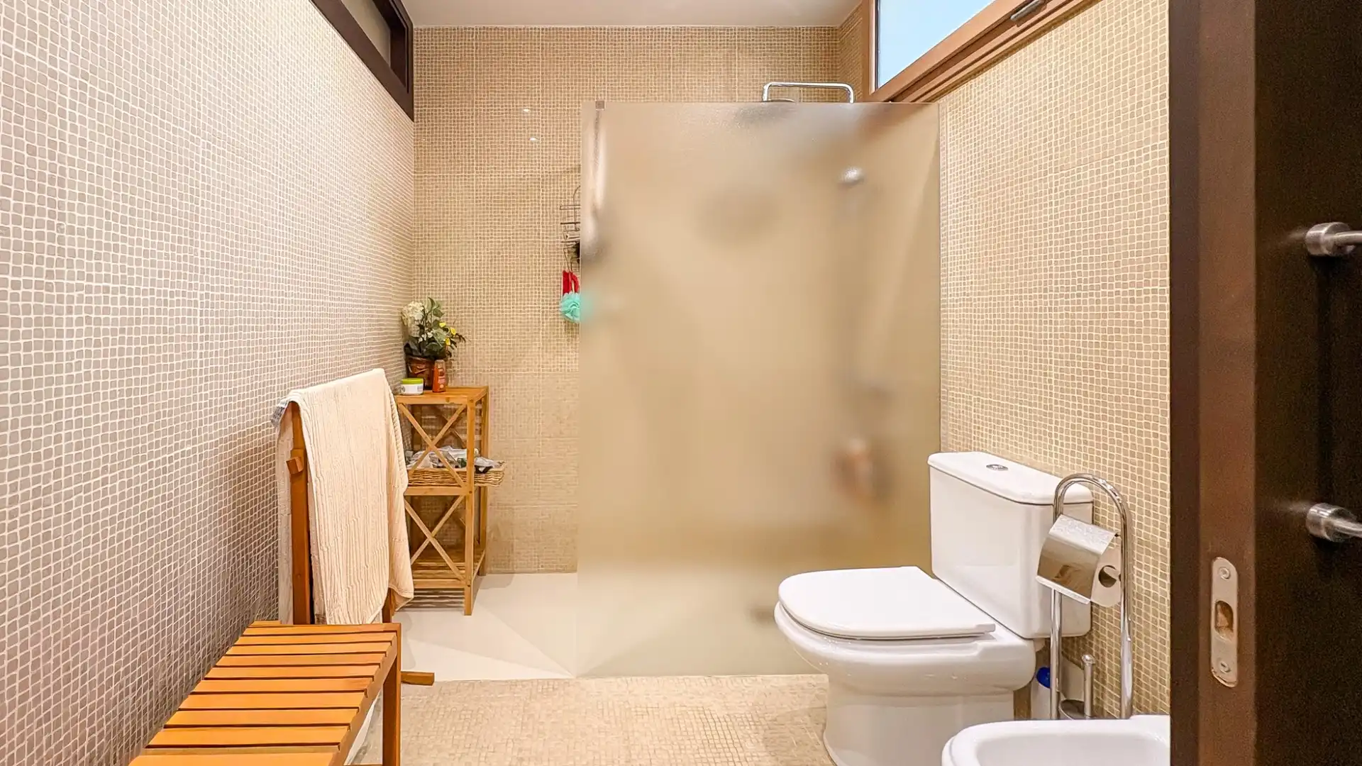 Baño de Casa o chalet en venta en Guardamar del Segura con Aire acondicionado, Jardín privado y Terraza