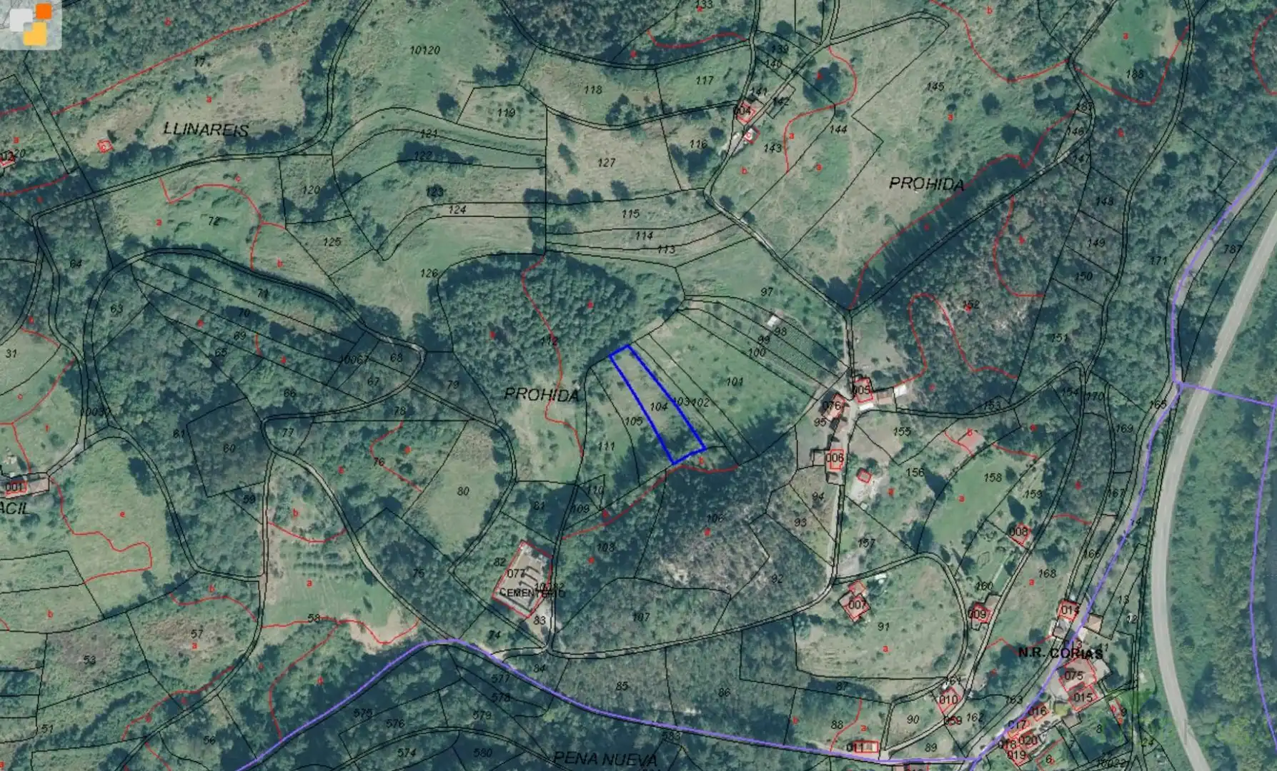Finca rústica en venta en Pravia