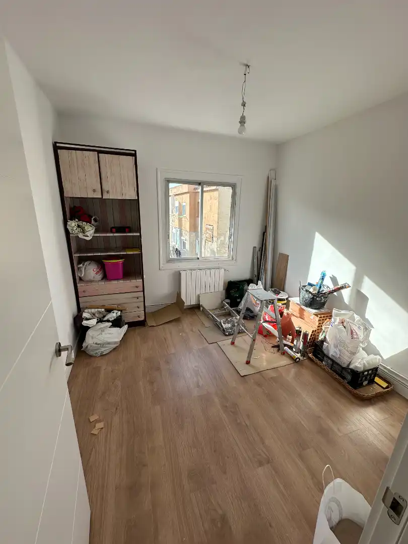Bedroom of Flat for sale in Zaragoza  with Heating, Parquet flooring and Terrace