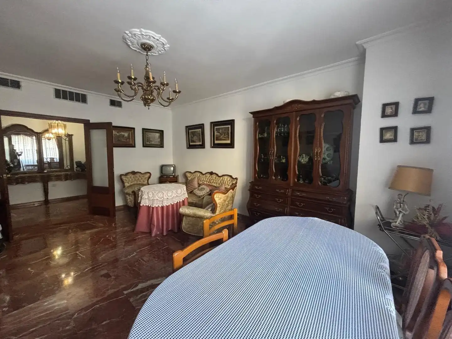 Dining room of Flat for sale in Sevilla  with Air Conditioner, Heating and Terrace