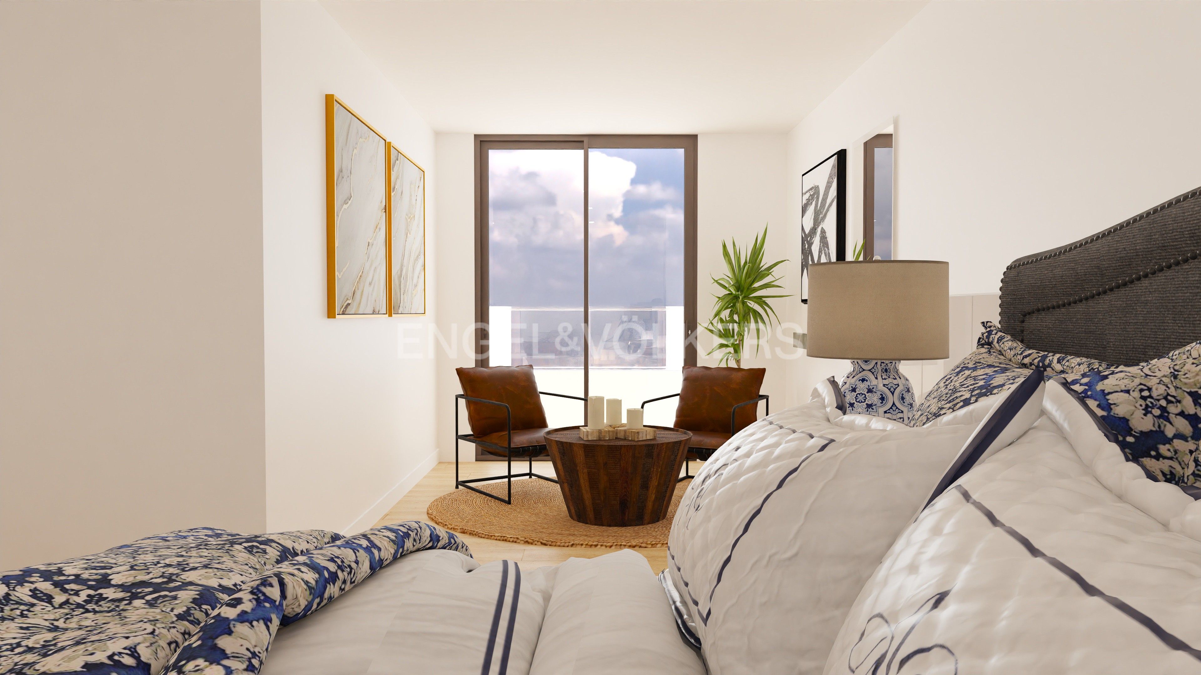 Bedroom of Attic for sale in Pineda de Mar  with Air Conditioner, Heating and Terrace