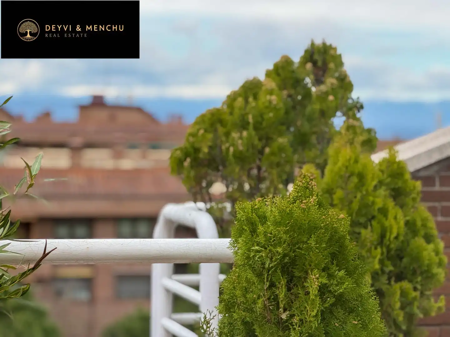 Terraza de Ático de alquiler en Pozuelo de Alarcón con Aire acondicionado, Jardín privado y Parquet