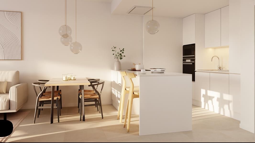 Kitchen of Flat for sale in La Alcaidesa  with Air Conditioner, Heating and Private garden