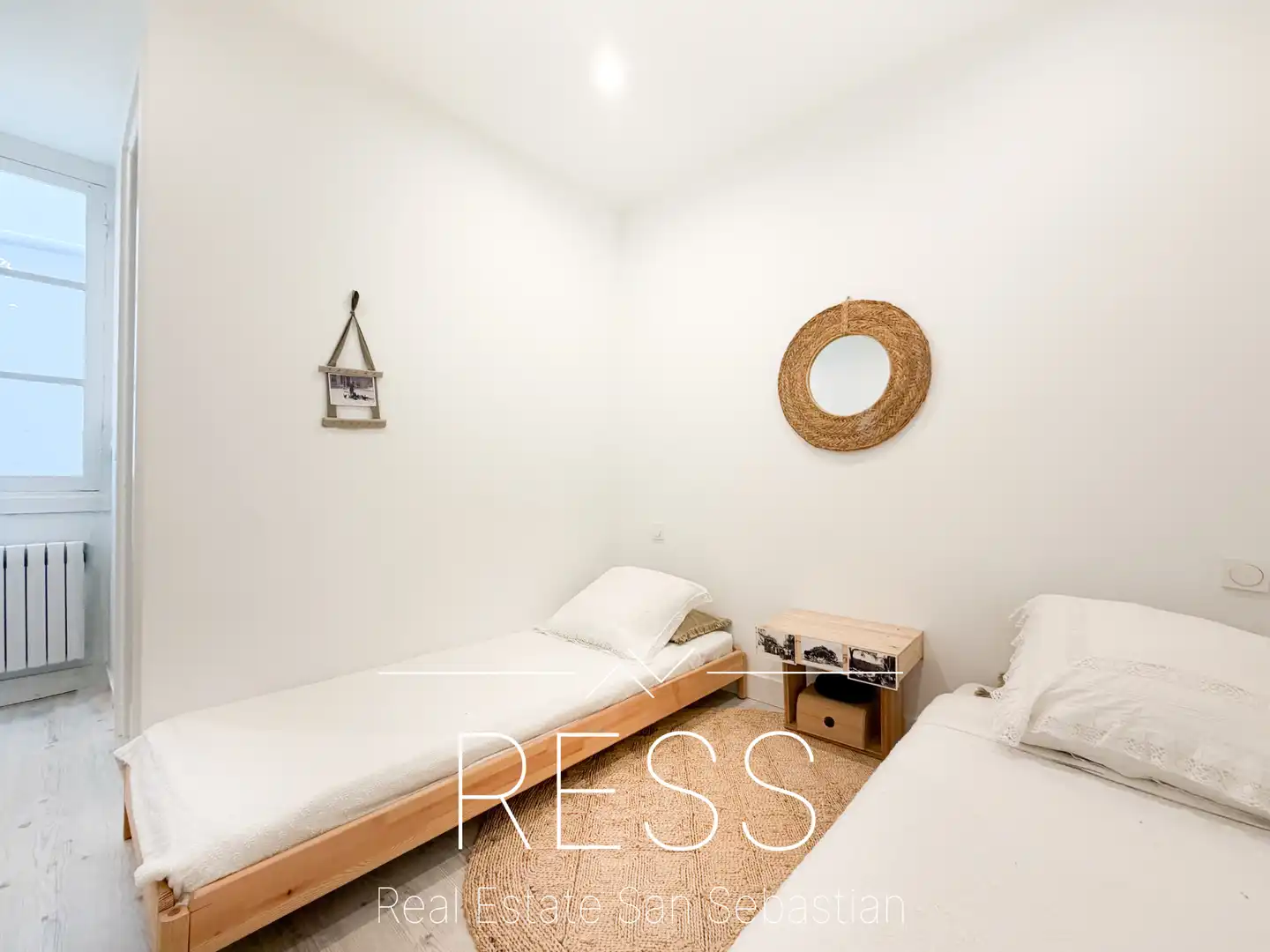Schlafzimmer von Wohnung zum Verkauf in Donostia - San Sebastián  mit Heizung, Terrasse und Möbliert