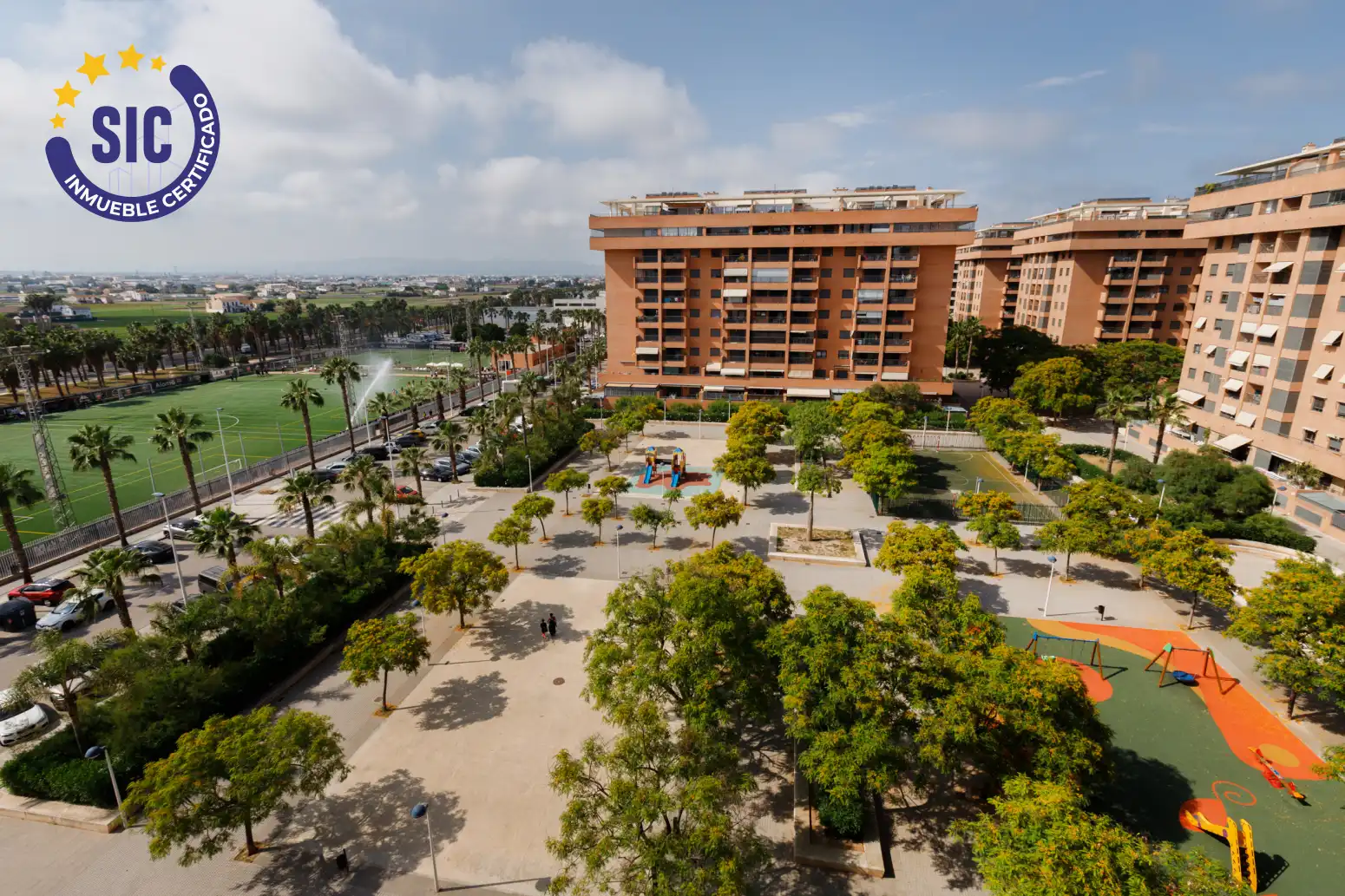 Vista exterior de Pis en venda en Alboraya amb Aire condicionat, Calefacció i Jardí privat