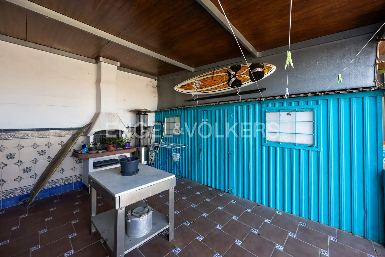 Terraza de Casa o chalet en venta en Chiclana de la Frontera con Aire acondicionado, Calefacción y Jardín privado