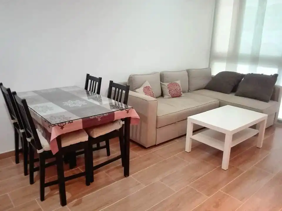 Wohnzimmer von Erdgeschoss zum Verkauf in Málaga mit Klimaanlage und Möbliert