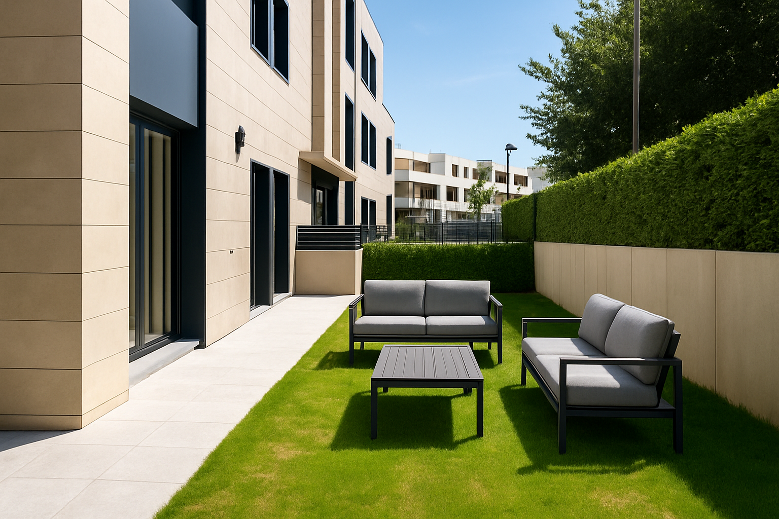 Terrassa de Apartament en venda en Donostia - San Sebastián  amb Calefacció, Jardí privat i Terrassa