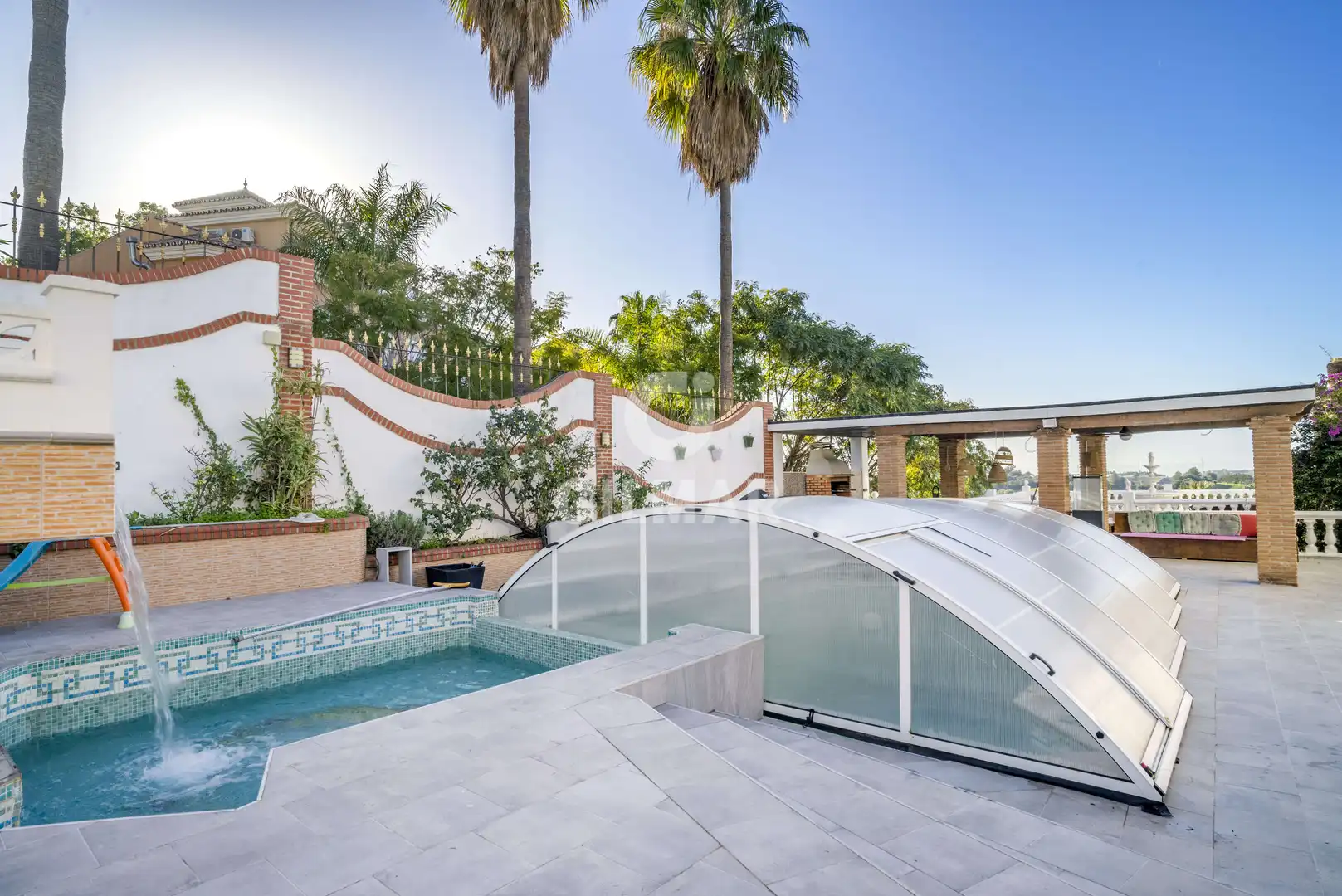 Piscina de Casa o xalet en venda en Estepona amb Jardí privat i Piscina