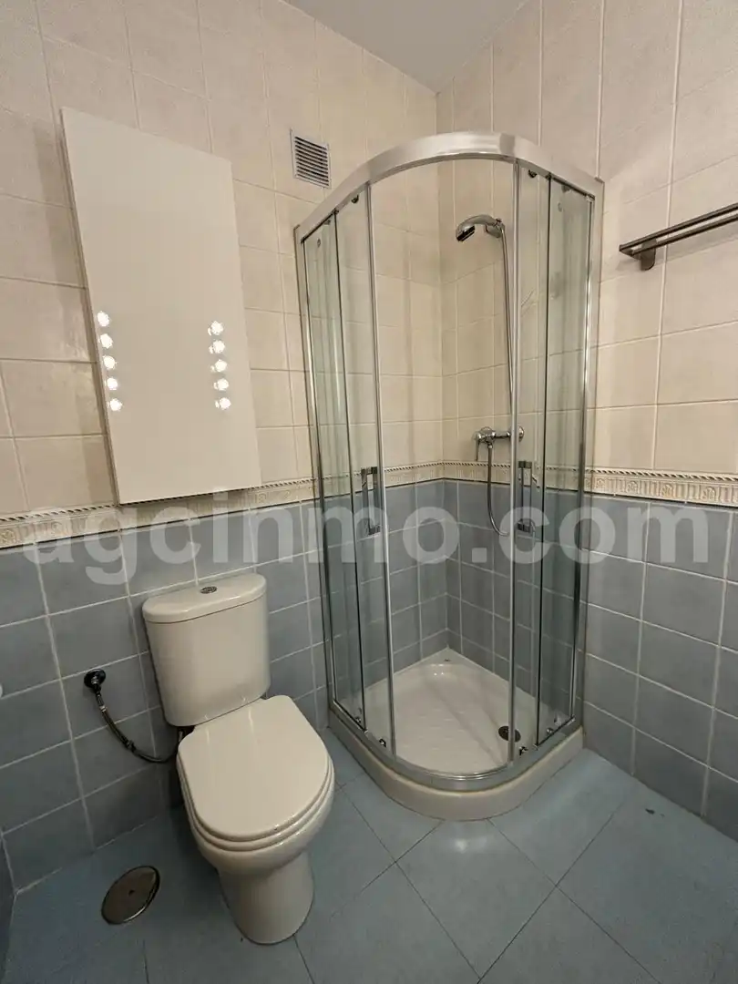 Baño de Piso de alquiler en Valladolid con Calefacción y Terraza