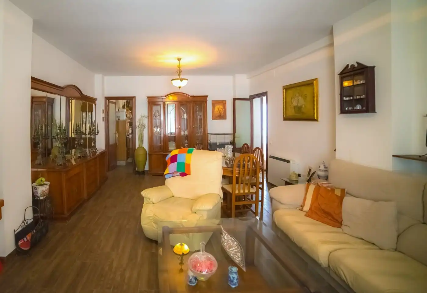 Sala d'estar de Casa o xalet en venda en Estepa amb Calefacció, Terrassa i Balcó